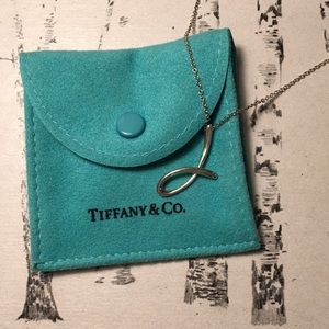Tiffany & Co. Letter “J” Pendant